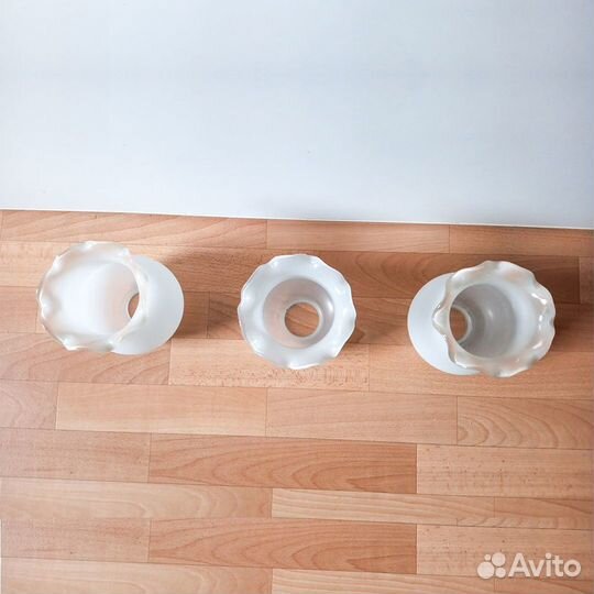 Плафоны для люстры стеклянные матовые