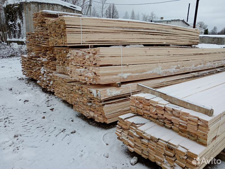 Доска обрезная 2 сорт хвоя