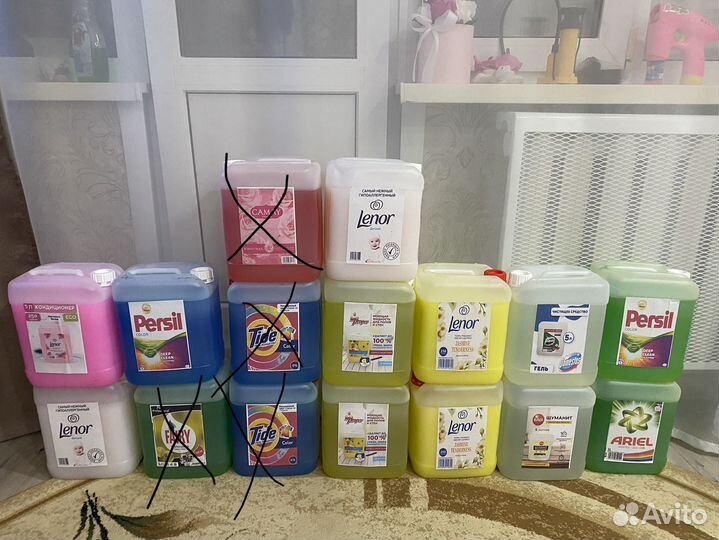 Бытовая химия 5 литров в наличии