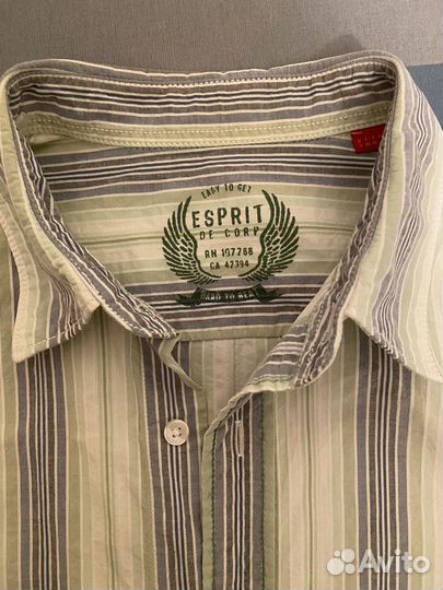 Рубашка мужская с коротким рукавом