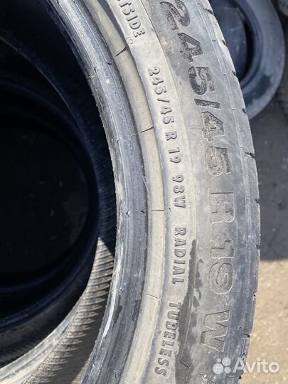 Continental ContiSportContact 5 245/45 R19