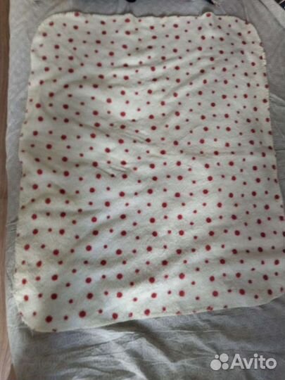 Плед детский плюшевый