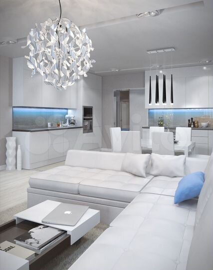 3-к. квартира, 115,8 м², 11/20 эт.