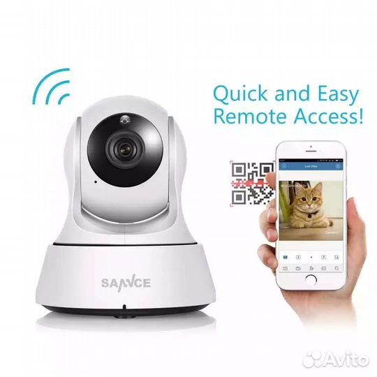 Камера видеонаблюдения wifi, видеонаблюдение