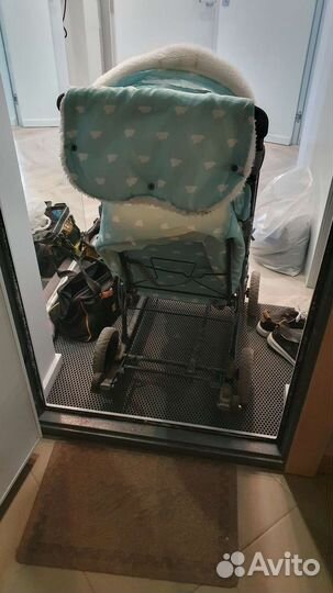 Детские санки коляска ника