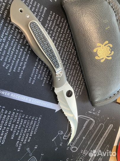 Нож Spyderco civilian Tuffram g2