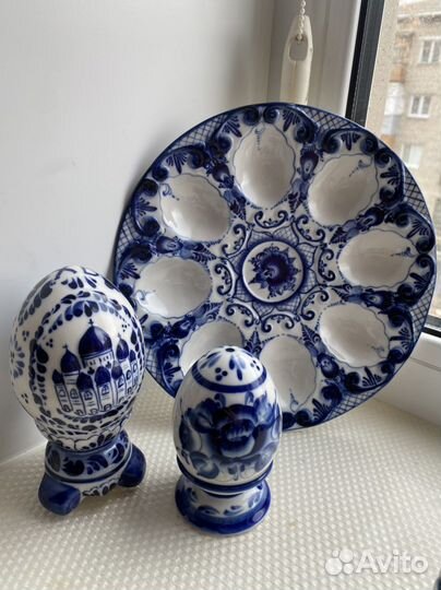 Пасхальный набор гжель