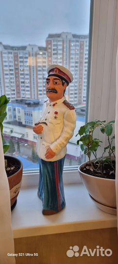 Графин для хранения вина из глины