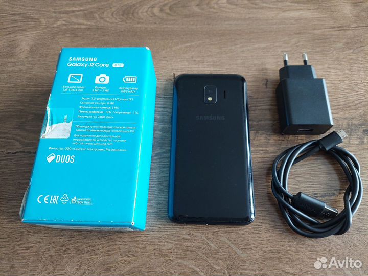 Samsung Galaxy J2 Core, 8 ГБ
