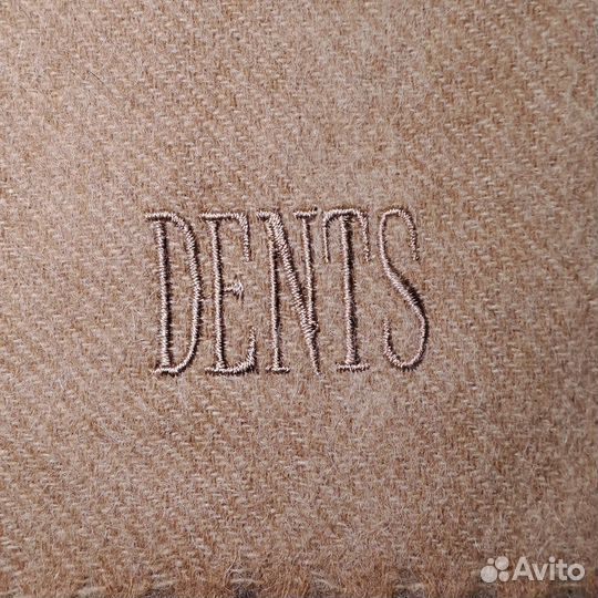 Винтажный шерстяной шарф Dents