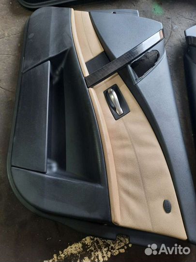 Обшивки дверей бмв 5 Е60 дорест