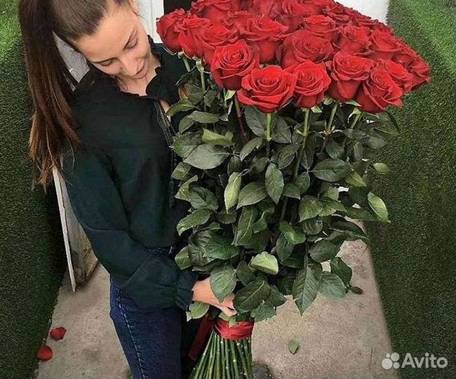 Высокие розы Гигантские розы с доставкой