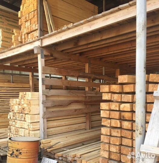 Доска обрезная 50х150х6000