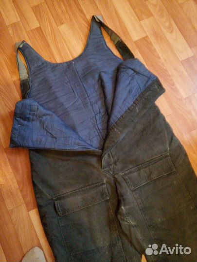 Телогрейка полукомбинезон винтаж. СССР