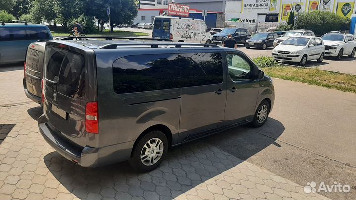 Рейлинги продольные на крышу Peugeot Expert