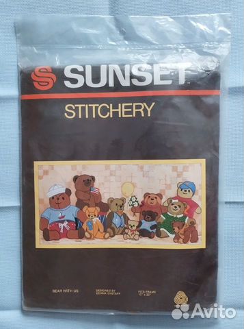 Dimensions/ Sunset. Набор для вышивания, 1983г