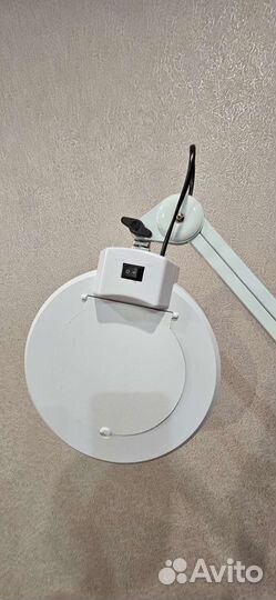 Лампа лупа напольная