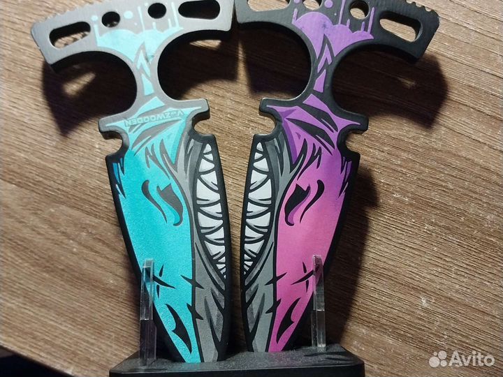 Тычковые ножи из дерева Standoff 2