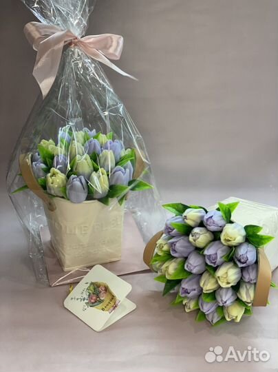 Букет из мыла ручной работы