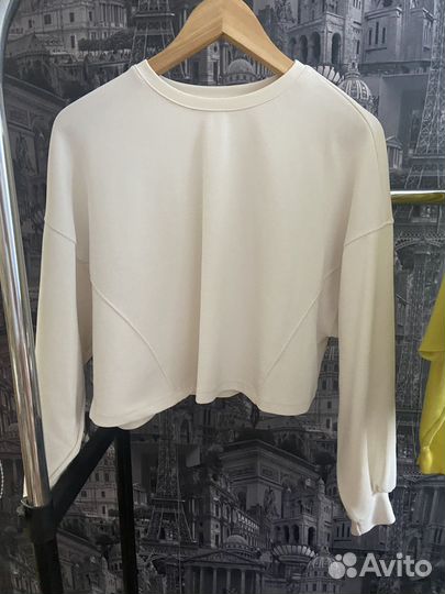 Свитшоты укороченные