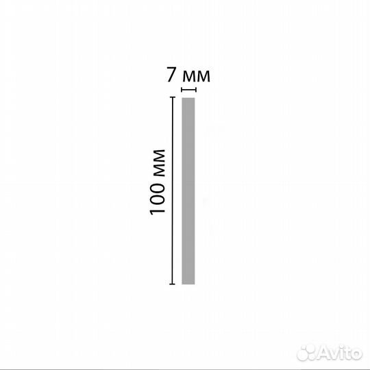 Декоративная панель decomaster D310-1634 дм (100*7*2900мм)