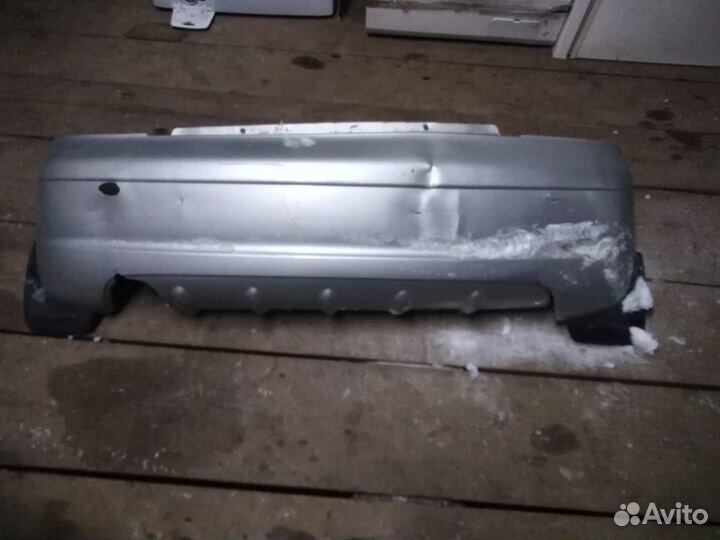 Задний бампер на Daewoo Matiz Матиз
