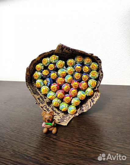 Букет из чупа чупсов