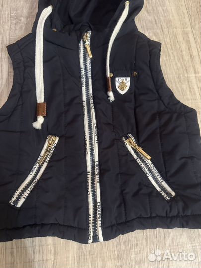 Жилетка на мальчика 86-92