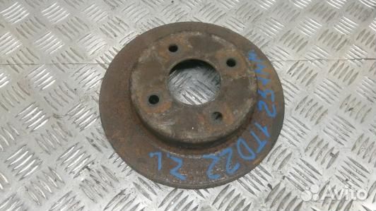 Диск тормозной задний nissan almera N16 (1TD22LR02