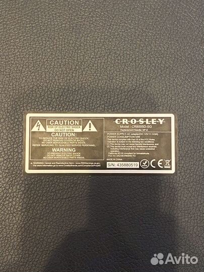 Виниловый проигрыватель Crosley