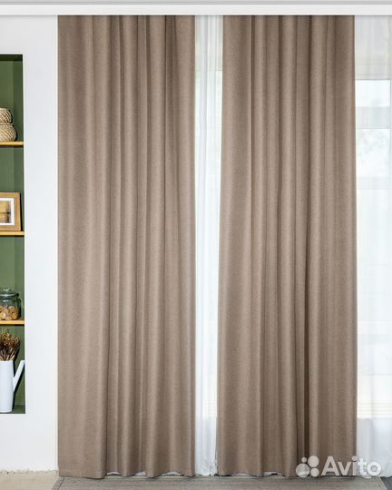 Комплект штор блэкаут Массимо готовые и на заказ