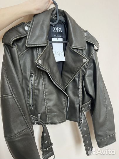 Косуха Zara в винтажном стиле