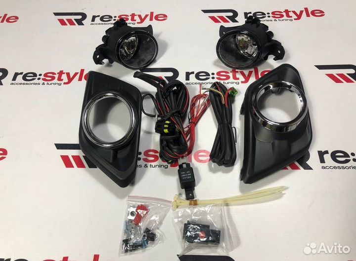 Противотуманные фары Nissan X-Trail 32 1м