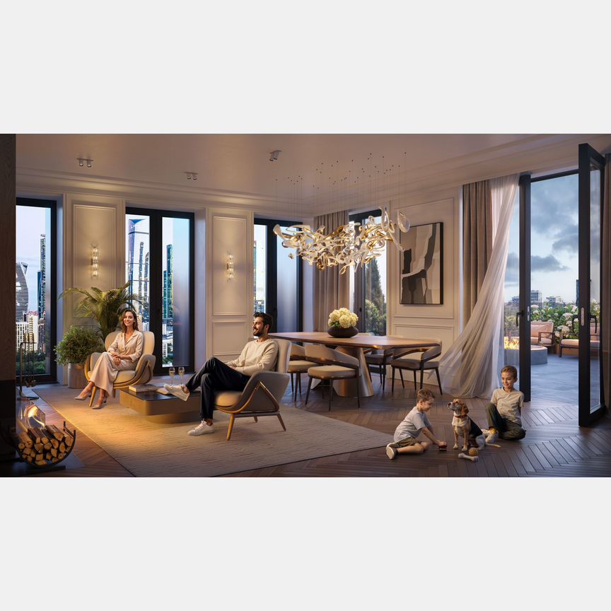 2-к. квартира, 108,2 м², 22/23 эт.