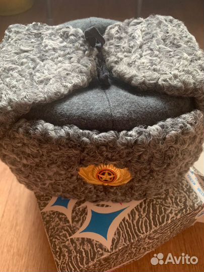 Мужская шапка натуральная каракуль