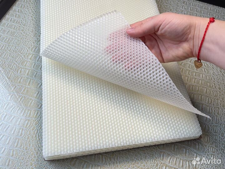 Вощина для свечей натуральная белая. 410-260мм