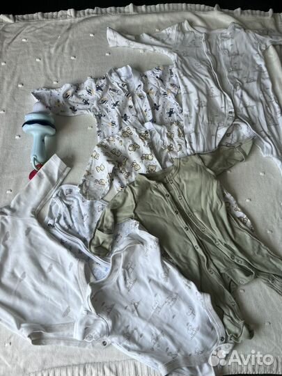 Вещи пакетом для мальчика от 0 до года