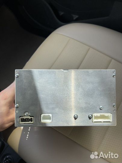 Штатная 2din магнитола almera g15