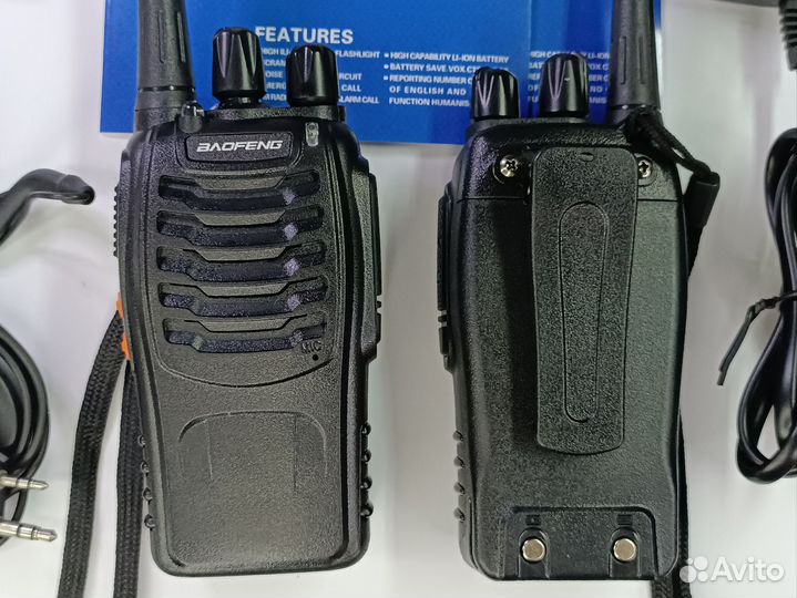 Рация baofeng bf 888s, комплект (2 шт)