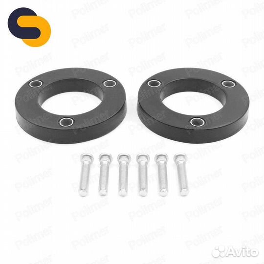 03-15-020/20 - Проставки увеличения клиренса задних стоек mitsubishi - полиуретан 20 мм