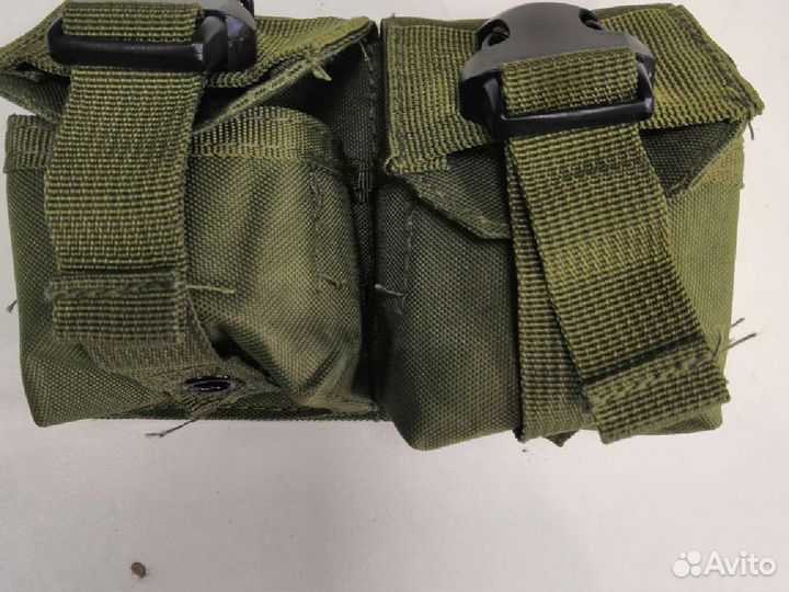 Подсумок для гранат двойной олива