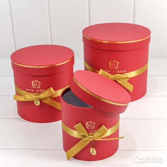 Шляпные коробки для цветов