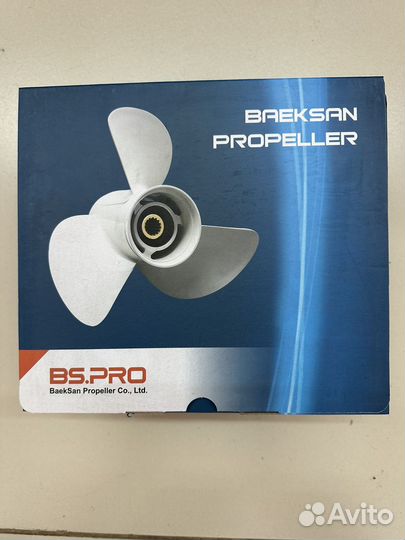 Винт гребной Mercury 30-50;3x10-1/8x15