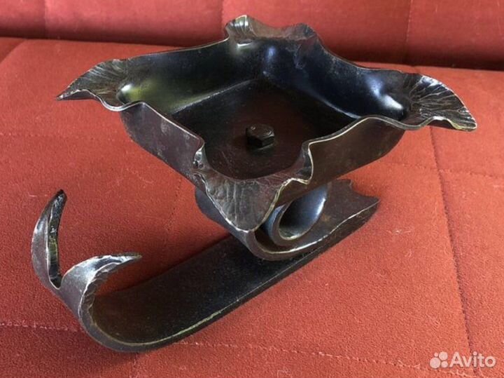 Пепельница ремень, художественная ковка