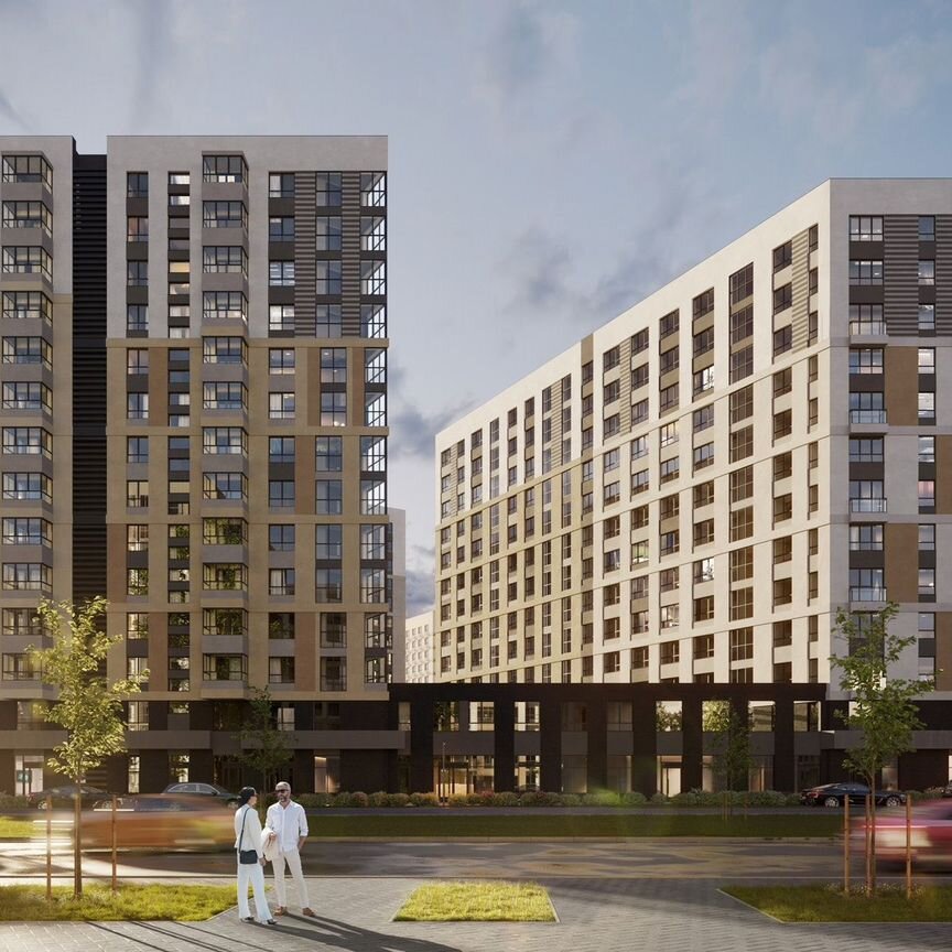 1-к. квартира, 47,7 м², 11/14 эт.