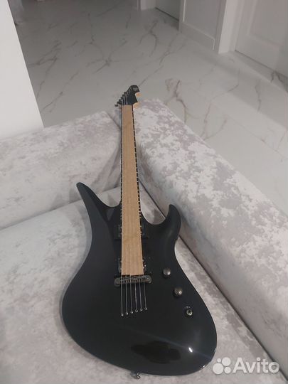 Электрогитара schecter SGR avenger mblk с чехлом