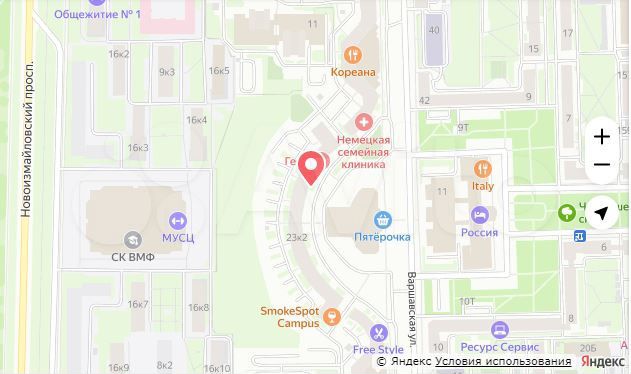 Торговая площадь, 128 м²