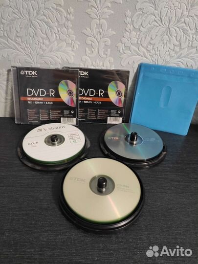 Диски CD-R, DVD-R, DVD-RW