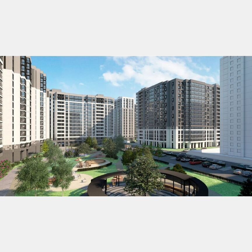 1-к. квартира, 43 м², 8/16 эт.
