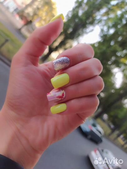 Наращивание ногтей,маникюр,педикюр